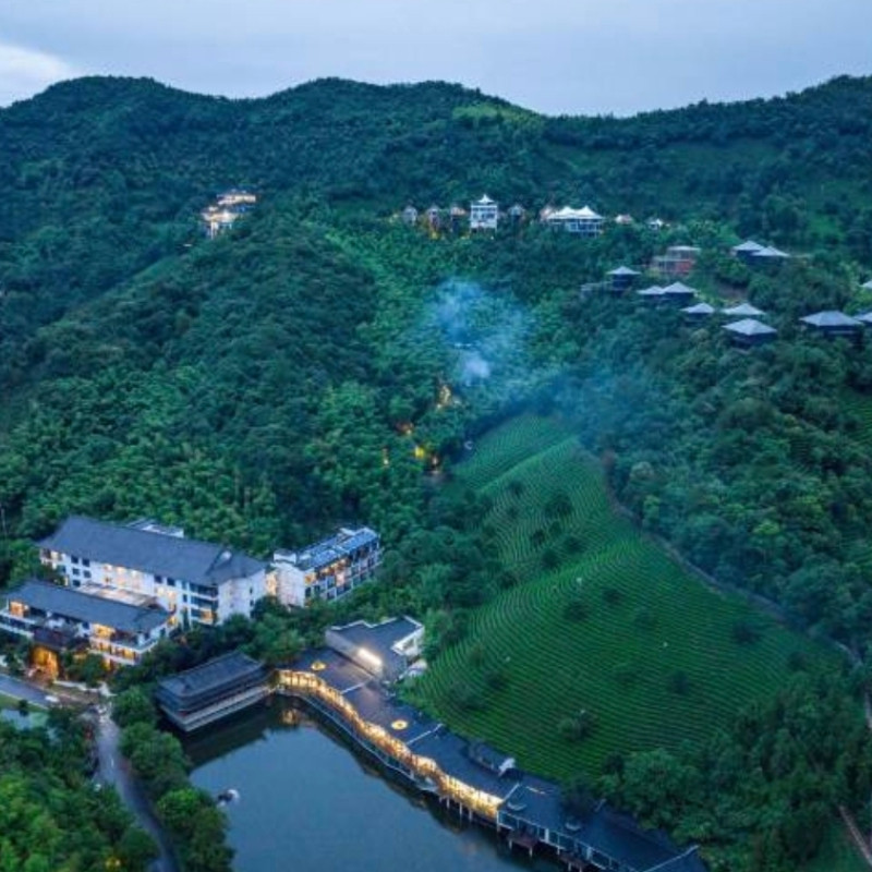 安吉涵田度假村2晚含早+餐饮券+温泉+旅拍+茶博物馆+手作等