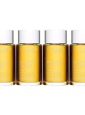 CLARINS娇韵诗天然调和身体护理油 法国润肤油100ml*4