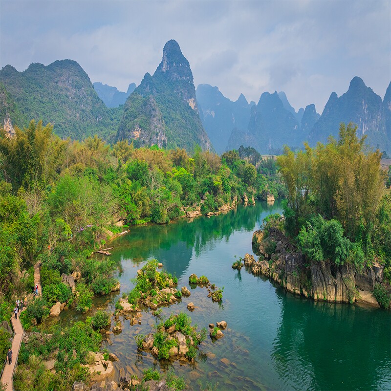 南宁崇左5天4晚私家小团：休闲/亲子游3699元起，不约可退