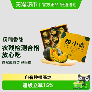 甜小南南瓜礼盒贝贝南瓜4.9斤正宗板栗味粉糯香甜健康辅食鲜蔬果