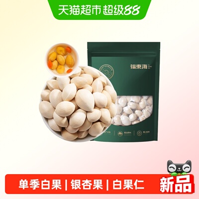福东海精选白果带壳银杏果