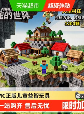 穗迪思我的世界磁力方块不易倒塌