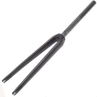 全碳纤维公路自行车700C无避震前叉上管28.6或25.4mm硬叉单车配件