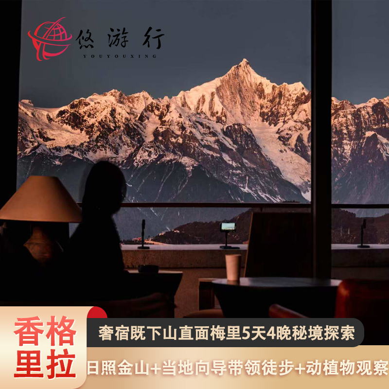 云南香格里拉雨崩/尼丁徒步5天私家团