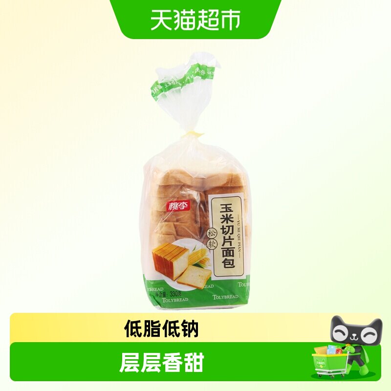 桃李玉米切片面包高蛋白质图片