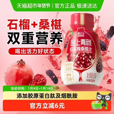 轻上红石榴桑椹汁果蔬汁饮料