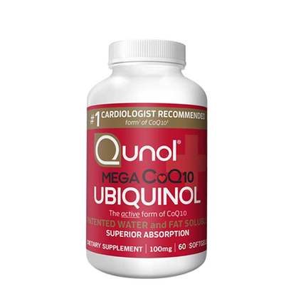 Qunol超级泛醇60粒还原型辅酶q10CoQ10辅酶q一10胶囊保健美国进口
