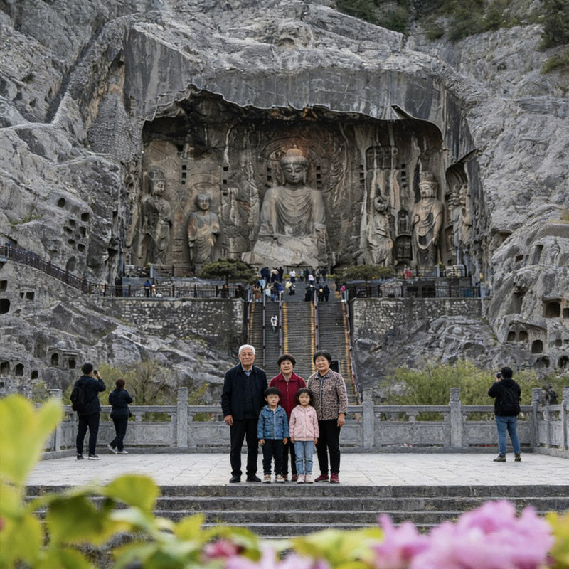 郑州+洛阳+开封5日游少林寺龙门石窟清明上河园