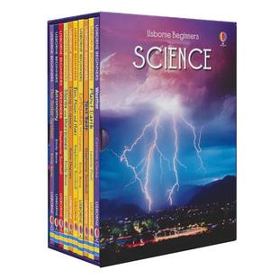 Usborne Beginners Science 初探科学10册盒装 天气/地球/身体/太阳系 尤斯伯恩 6-12岁儿童英语百科科普知识 英文原版进口图书