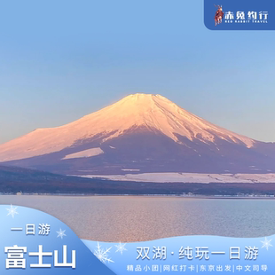 富士山精品6-9人轻奢畅游双湖富士山1日游华人司机