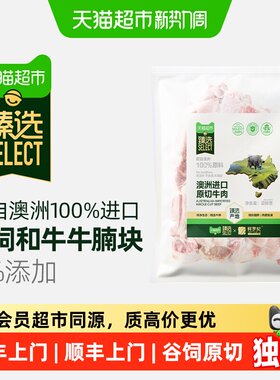 猫超臻选澳洲和牛原切谷饲牛腩块