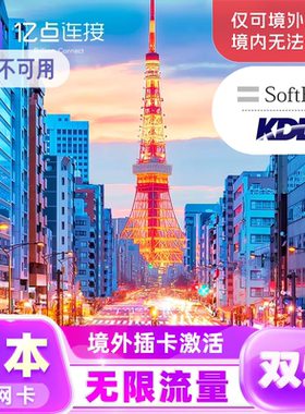 日本SoftBank电话卡