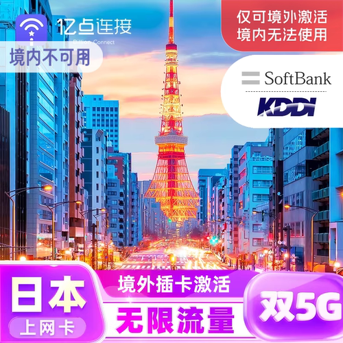 日本SoftBank电话卡