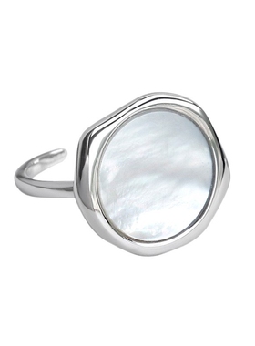 ins小众设计天然随形贝壳女贝母