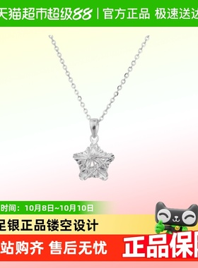顺钦银楼足银项链