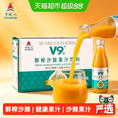 宇航人沙棘汁300ml×12瓶