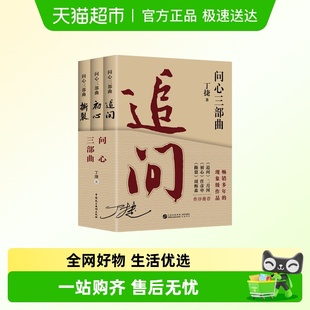 丁捷著 问心三部曲 撕裂 初心 反腐纪实文学狂飙姊妹篇 追问