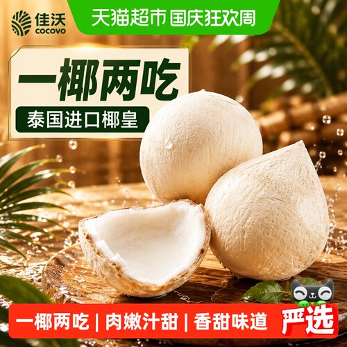 joyvio佳沃泰国进口椰皇奶香浓郁