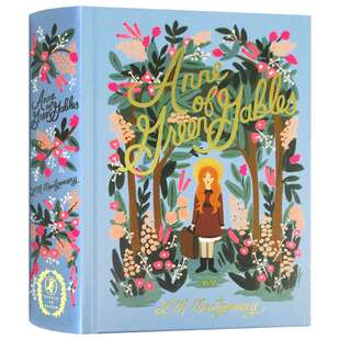 企鹅繁花女孩经典 绿山墙的安妮 英文原版 Anne of Green Gables Puffin in Bloom 课外趣味阅读读物进口英语书 露西莫德蒙格马利