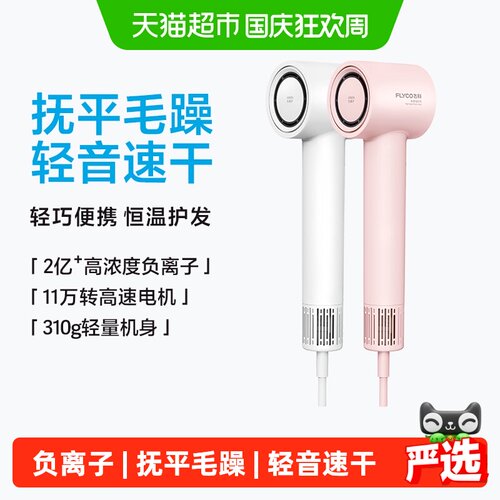 飞科高速负离子吹风机恒温护发