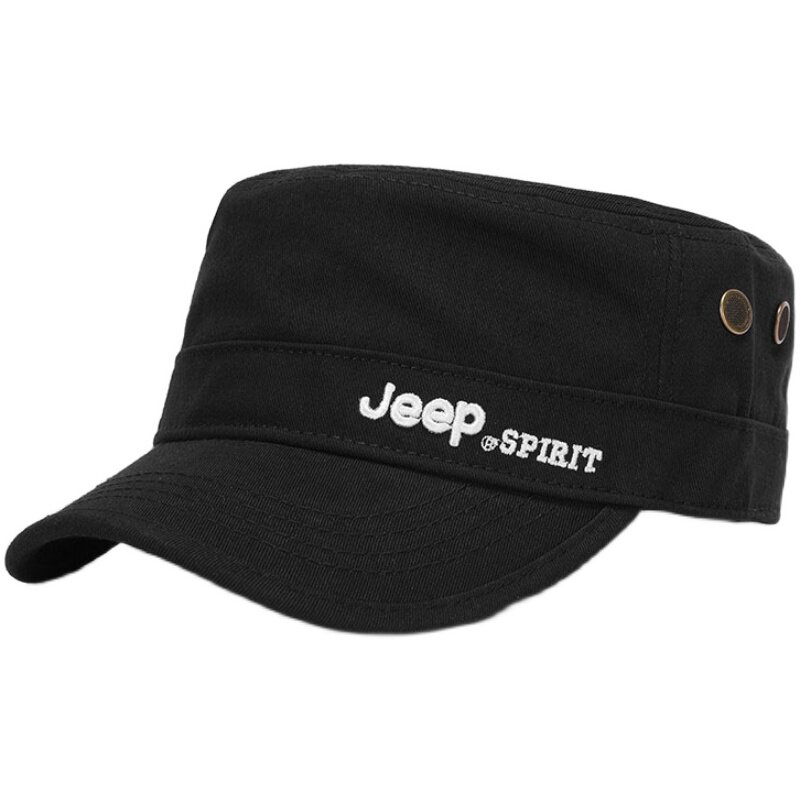 jeep平顶春秋季休闲风防晒遮阳帽