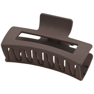 韩国优雅气质磨砂面长方形后脑勺头发夹子发夹简约风抓夹发饰女