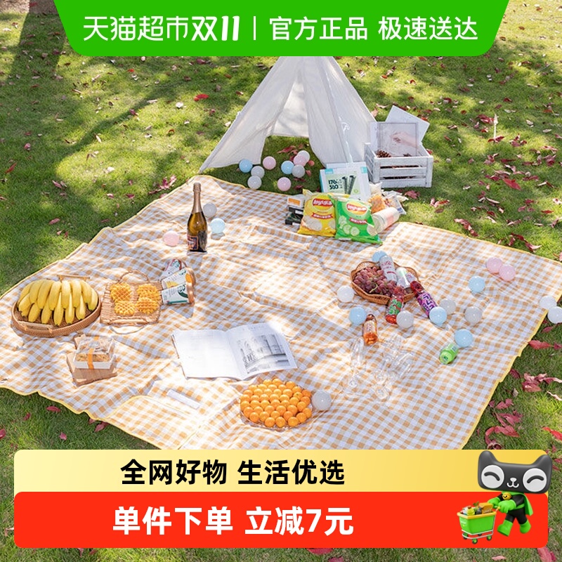 薄款郊游野餐垫草坪户外垫便携露营野炊秋游坐垫200CM*190CM