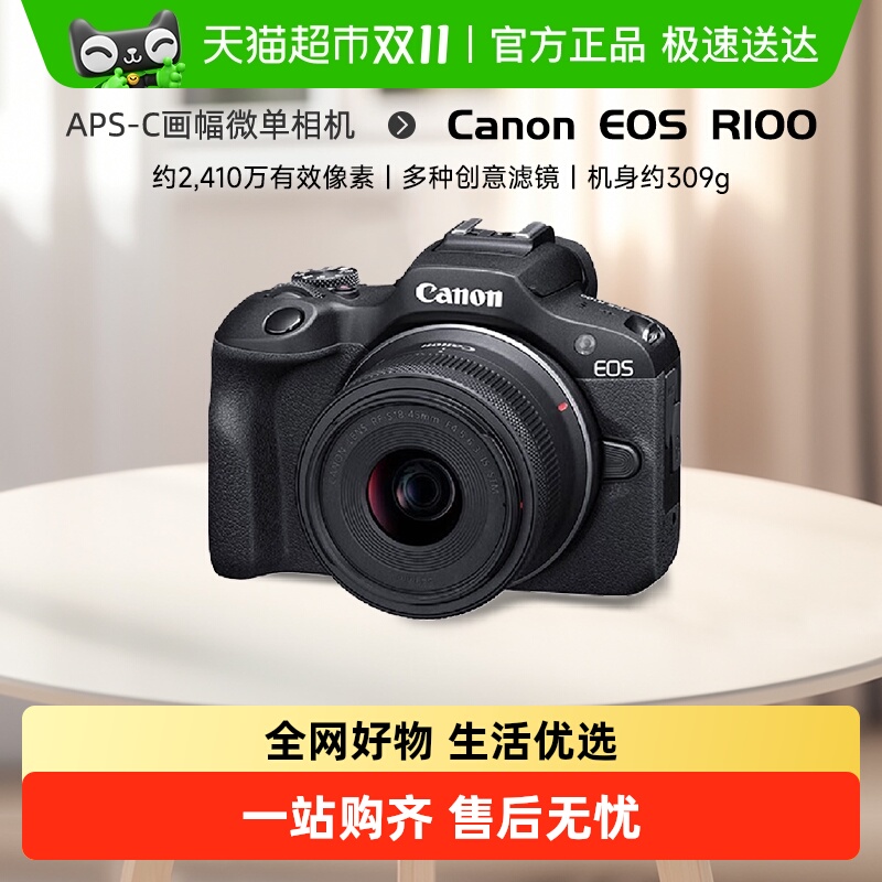 Canon/佳能R100数码微单相机