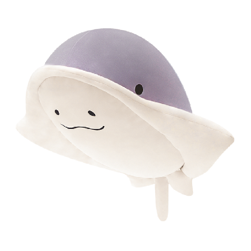 LIVHEART毛绒鳐鱼玩偶睡觉抱枕