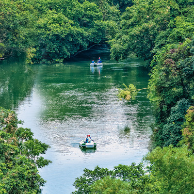 南宁崇左5天4晚私家团雨林穿越+皮筏艇+竹筏|德天瀑布+白头叶猴