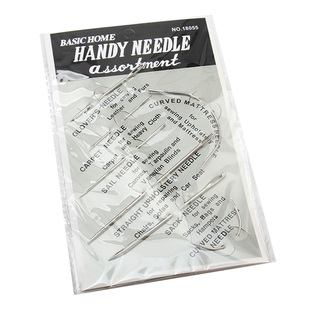 皮革专用 双燕手缝针铜顶针 手工缝皮DIY 弧形皮革针 出口原单