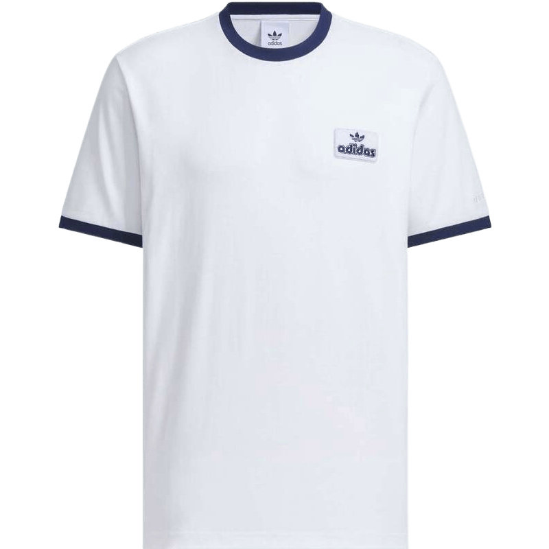 【自营】阿迪达斯三叶草男子CONTRAST运动休闲短袖T恤JX2638