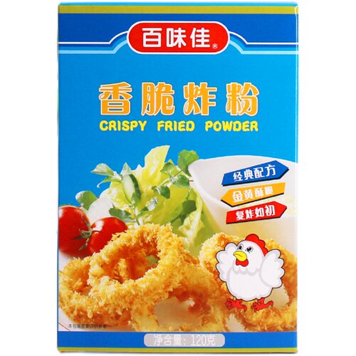百味佳香脆炸粉120g*5盒家用炸鸡排翅腿香酥裹粉面包糠腌料小包装