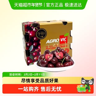 【多仓就近现货发货】智利进口车厘子3J级大果原箱礼盒装应季樱桃