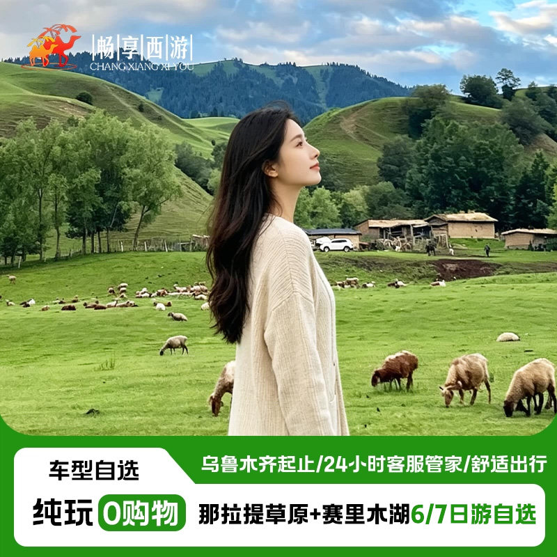 乌鲁木齐起止那拉提赛里木湖独库唐布拉百里画廊自选小团6天7天游