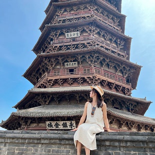 山西旅游大同4日8人小团大同古城浑源云冈石窟悬空寺雁门关净土寺