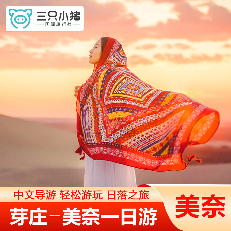 越南旅游芽庄美奈一日游白沙丘红沙丘仙女溪渔村中文导游精品小团