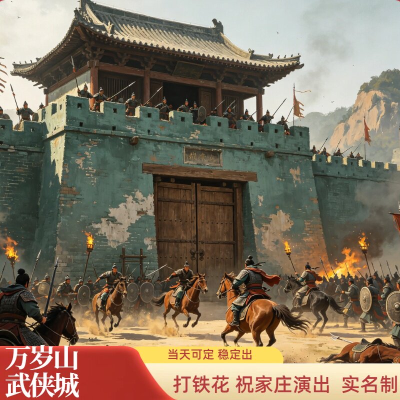 当天可定 万岁山打铁花预约  万岁山三打祝家庄预约       不含万岁山门票
