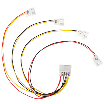 风扇转接线电源d口降速线变压线