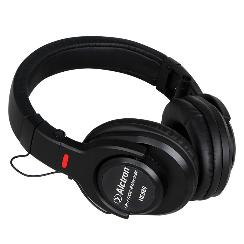 Alctron/爱克创 HE580全封闭有线录音监听耳机头戴式录音耳机畅听