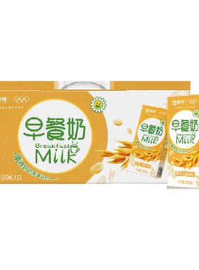 蒙牛大谷粒苗条装早餐奶