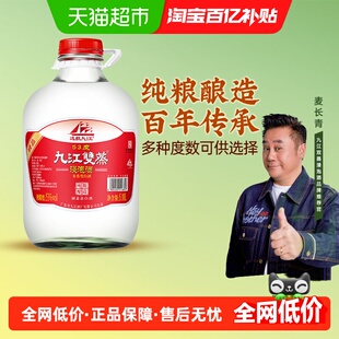 九江双蒸浸泡常用白酒青梅花果玻璃瓶装 泡药用酒米香型粮食泡酒水