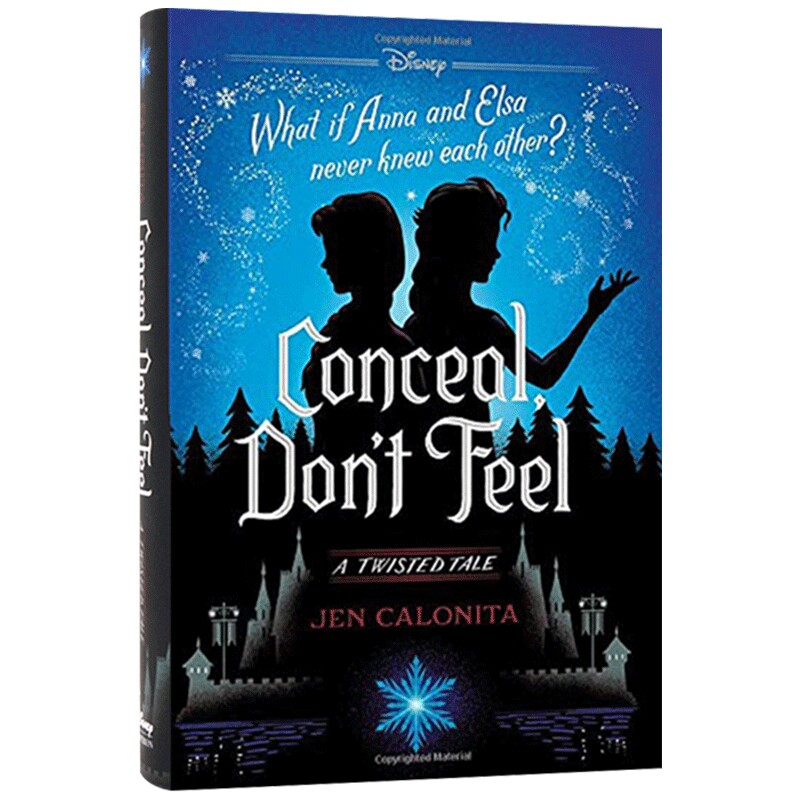冰雪奇缘被隐藏的双子 迪士尼反转故事系列 英文原版 Frozen: Conceal, Don't Feel: A Twisted Tale 精装 英文版进口原版英语书籍