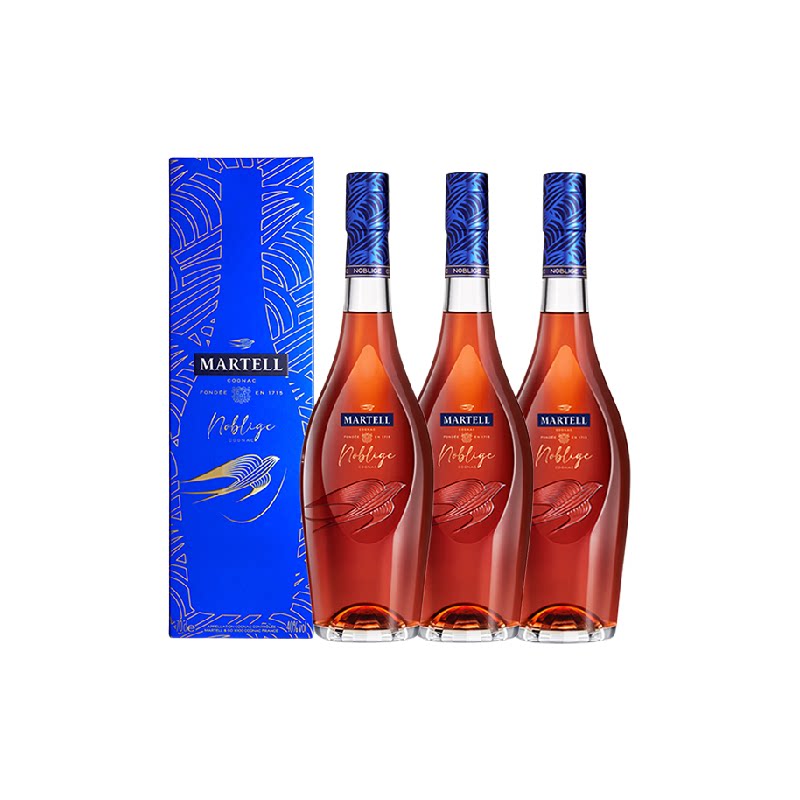 马爹利名士700ml*3瓶图片