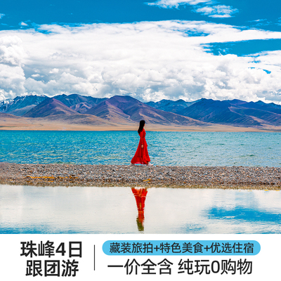 西藏拉萨羊湖冰川纳木措四日游