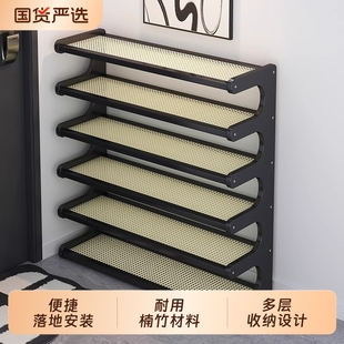 置物架子 小型鞋 架家用门口多层小窄鞋 柜简易鞋 子收纳架入户门放鞋