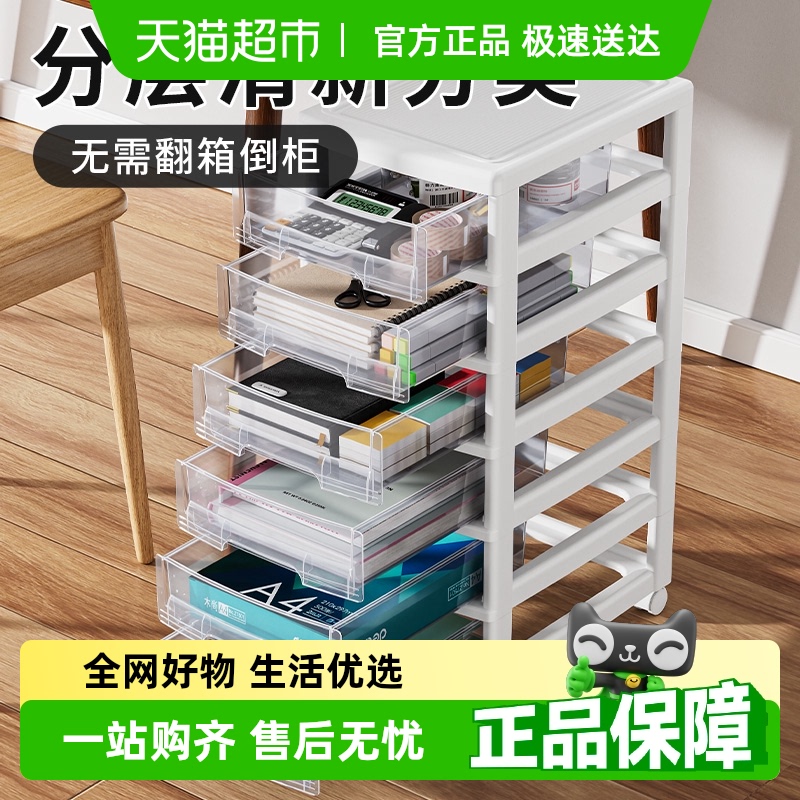 Jeko＆Jeko抽屉式移动整理文件柜