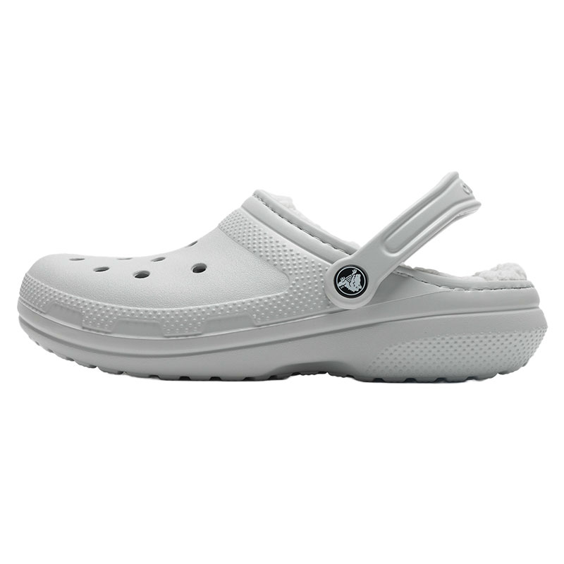 【自营】Crocs卡骆驰洞洞鞋加绒新款男女鞋时尚简约舒适保暖凉鞋