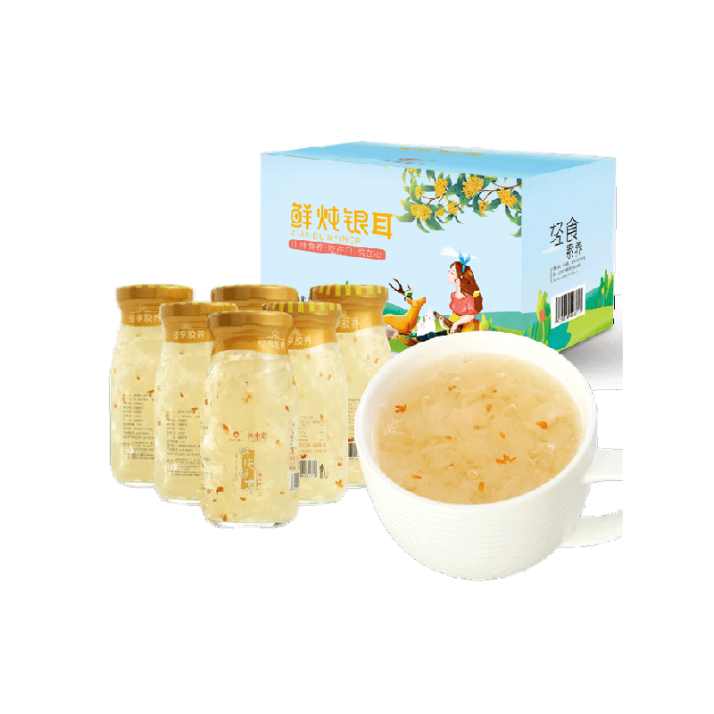 怡江黄金耳银耳羹198g×6瓶