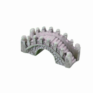 江南小桥园林设计拱桥模型沙盘模型材料多肉微景观摆件造景拱桥